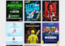 create professional football matchday poster design